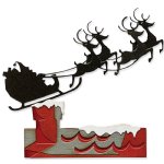 Tim Holtz - Dies - Reindeer Sleigh