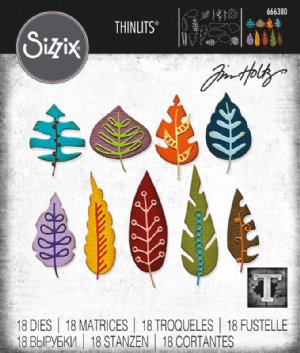 Tim Holtz - Dies - Artsy Leaves