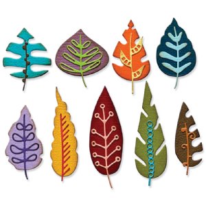 Tim Holtz - Dies - Artsy Leaves