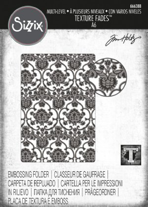 Tim Holtz - Embossing Folder - Tapestry