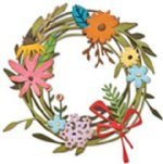 Tim Holtz - Dies - Funky Floral Wreath