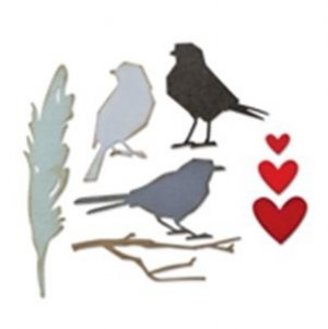 Tim Holtz - Dies - Lovebirds