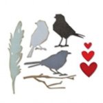 Tim Holtz - Dies - Lovebirds