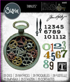 Tim Holtz - Dies - Vault Watch Gears (29pk)