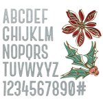Tim Holtz - Thinlits Die Set - Seasonal Sketch