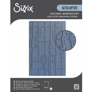 Sizzix - Multi-Level Embossing Folder - Dot Matrix ML