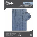 Sizzix - Multi-Level Embossing Folder - Dot Matrix ML