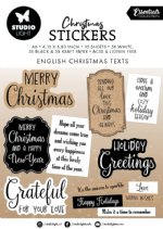Studio Light - Essentials Sticker Pad - X-Mas Sentiments 