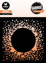 Studio Light - Stencil - Mask Dot Circles - Grunge Collection 