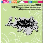 Stampendous - Cling Stamp - Live Creatively