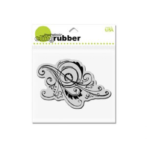Stampendous - Cling Stamp - Fall Tendril