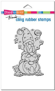 Stampendous - Cling Stamp - Gnome Patch