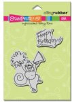 Stampendous - Cling Stamp - Changito Bday Cheer Set