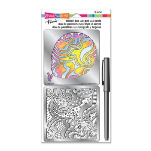 Stampendous - Stencil Duo - Balloon