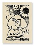 Stampendous - Wood Stamp - Sparky