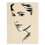 Stampendous - Wood Stamp - Glance