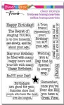 Stampendous - Clear Stamp - Birthday Age