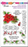 Stampendous - Clear Stamp - Christmas Frame