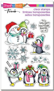 Stampendous - Clear Stamp - Penguin Gifts