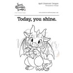 Sweet November - Clear Stamp - April Diamond Dragon