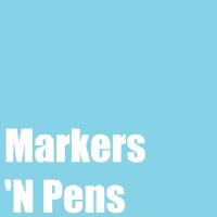 MARKERS 'N PENS