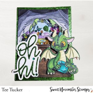 Sweet November - Clear Stamp - Cave Dwelling Background Builder