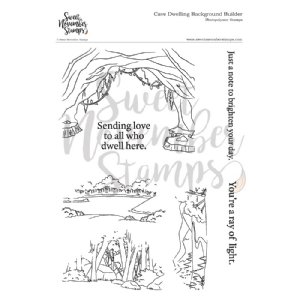 Sweet November - Clear Stamp - Cave Dwelling Background Builder