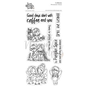Sweet November - Clear Stamp - Coffwees