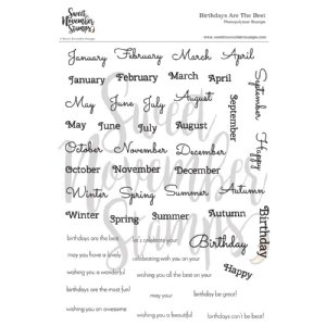 Sweet November - Clear Stamp - Birthdays Are The Best