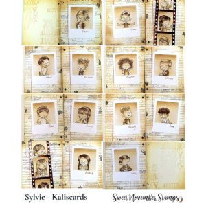 Sweet November - Clear Stamp - Postage Pals Landscape