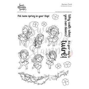 Sweet November - Clear Stamp - Fairwee Twirl