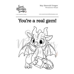 Sweet November - Clear Stamp - May Emerald Dragon