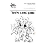 Sweet November - Clear Stamp - May Emerald Dragon