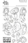 Sweet November - Clear Stamp - Merwees Set #3
