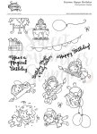 Sweet November - Clear Stamp - Fairwee Happy Birthday
