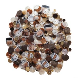 Sweet November - Sequins - Cafe Au Lait