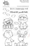 Sweet November - Clear Stamp - Baby Bominable