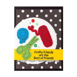 Spellbinders - Stamp & Die Set - Craft Happy