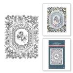 Spellbinders - Better Press  Plates - Mirrored Arch Nested Sprigs