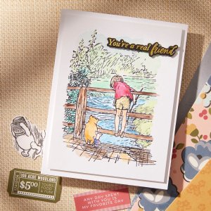 Spellbinders - Better Press  Plates - Friendly Moments