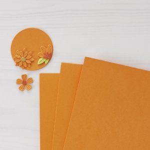 Spellbinders - 8.5X11 Cardstock - Persimmon