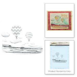 Spellbinders - Cling Stamp - Hot Air