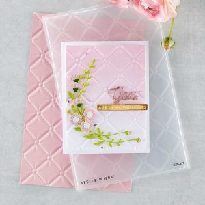 3D Embossing Folder - Tufted