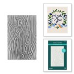 3D Embossing Folder - Knock on Wood