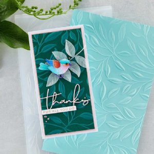 3D Embossing Folder - Leafy