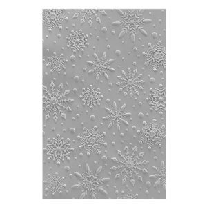 Spellbinders - 3D Embossing Folder - Flurry of Snowflakes