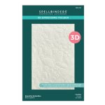 Spellbinders - Stylish Ovals Collection - 3D Embossing Folder - Beautiful Butterflies