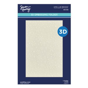 Spellbinders - Embossing Folder - Sparkling Snow