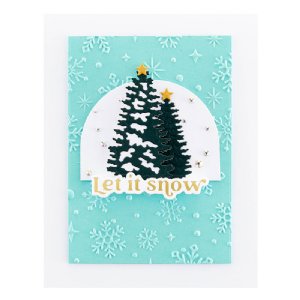 Spellbinders - Embossing Folder - Sparkling Snow
