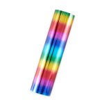 Glimmer - Foil - Mini Rainbow Stripe
